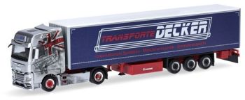 HER317313 - MAN TGX GX 4x2 con remolque de 3 ejes DECKER DUREN