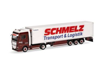 HER317351 - MAN TGX GX 4x2 con remolque de 3 ejes SCHMELZ KASSEL