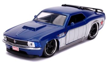 JAD31745 - FORD Mustang BOSS 429 Azul 1970 MARVEL Vengadores