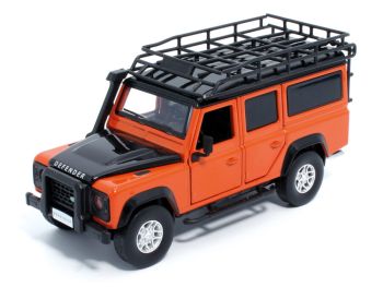 TAY32105010 - LAND ROVER defender 110 Naranja con luces y sonidos