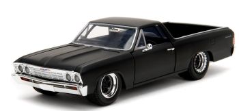 JAD34413 - CHEVROLET el Camino 1967 negro FAST & FURIOUS