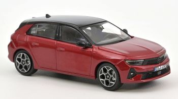 NOREV360062 - OPEL Astra 2022 rojo metalizado