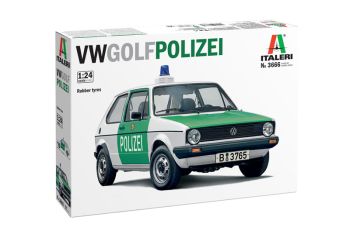 ITA3666 - VOLKSWAGEN Golf Polizei para montar y pintar