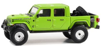 GREEN37290-F - JEEP Gladiator Custom Hellephant 2021 verde de la serie BARRETT JACKSON en blister