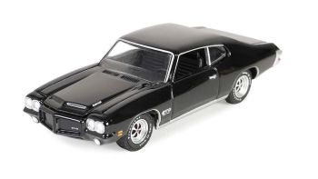 GREEN37300-F - PONTIAC GTO 1971 de la serie 50 Aniversario BARRETT JACKSON en blister