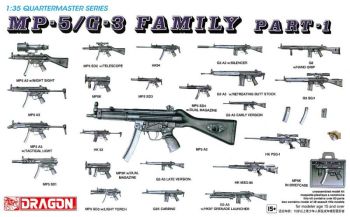 DRA3803 - Familia de subfusiles MP5/G3 Part.1 para pintar