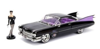 JAD30458 - 1959 CADILLAC Deville Coupe con figura de mujer gato