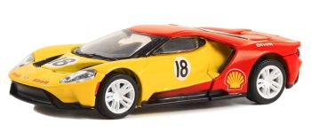 GREEN41125-E - FORD GT 2019 #18 de la serie SHELL OIL Special Edition bajo blíster