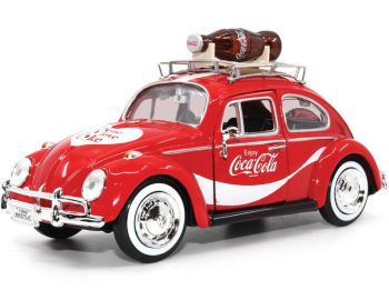 MCITY424066 - VOLKSWAGEN Beetle con botella de Coca-Cola