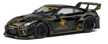 SOL4311201 - NISSAN GT-R (R35) LB Silhouette JPS negro y dorado