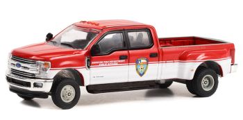 GREEN46110-D - FORD F-350 dually 2019 Departamento de Bomberos de Houston en blister