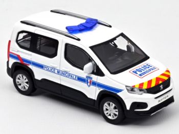 NOREV479067 - 2019 PEUGEOT Rifter Policía Municipal señalización roja y amarilla