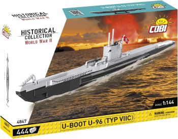 COB4847 - Submarino U-BOOT U-96 Tipo VIIC – 444 Piezas