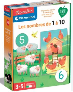 CLE52595 - Números del 1 al 10 | a partir de 3 años