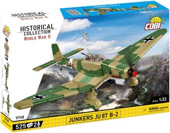 COB5748 - Avión militar JUNKERS JU-87 B-2 - 525 piezas