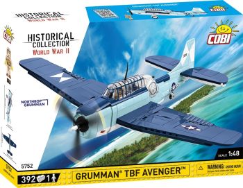 COB5752 - Avión militar GRUMMAN TBF Avenger - 392 piezas