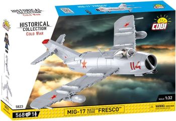 COB5823 - Avión militar MIG-17 FRESCO - 568 piezas