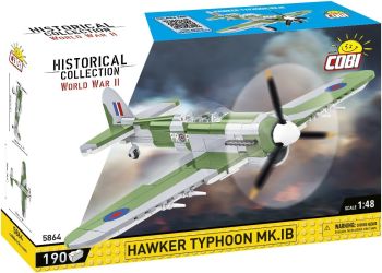 COB5864 - Avión militar HAWKER TYPHOON MK.IB - 190 piezas