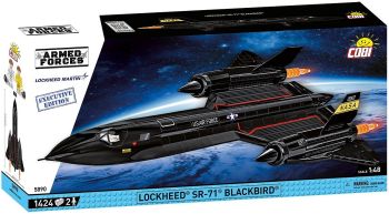 COB5890 - Aviones Militares Lockheed SR-71 Blackbird - Exclusive Edition - 1424 Piezas