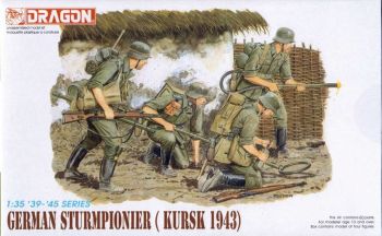 DRA6024 - Sturmpionier alemán - Kursk 1943 para montar y pintar