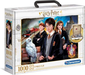 CLE61882 - Puzzle maleta Harry Potter 1000 piezas