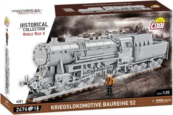 COB6281 - KRIEGSLOKOMOTIVE Locomotora Baureihe 52 - 2476 piezas