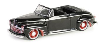 GREEN63060-A - 1947 FORD Deluxe Cabriolet CALIFORNIA LOWRIDERS en blister