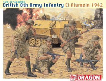 DRA6390 - 8º Ejército Británico El Alamein 1942 para montar y pintar