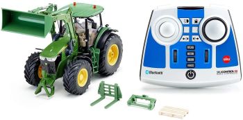 SIK6795 - JOHN DEERE 7310R con cargador Radiocontrol con mando a distancia Bluetooth