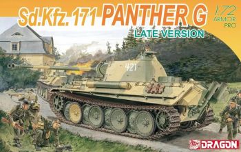 DRA7206 - Tanque Sd.Kfz.171 PANTHER G - Versión tardía para montar y pintar