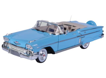 MMX73112BLEU - CHEVROLET Impala 1958 azul