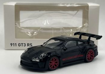 NOREV750062 - PORSCHE 911 GT3 RS 2022 Negro con pegatinas rojas - Jet-car