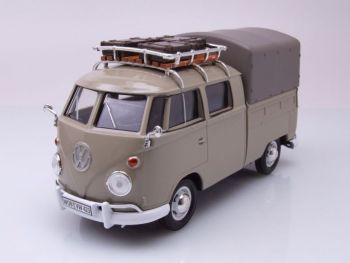 MMX79553GRIS - VOLKSWAGEN T1 Autobús pick-up con equipaje Gris