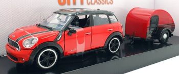 MMX79761 - MINI COOPER Countryman S con Caravana Roja