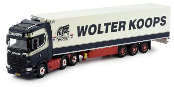 TEK82913 - SCANIA S Highline 6x2 con remolque refrigerado 3 ejes WOLTER KOOPS