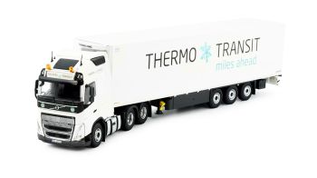 TEK85007 - VOLVO FH05 Globetrotter XL 6x2 con remolque frigorífico 3 Ejes THERMO TRANSIT