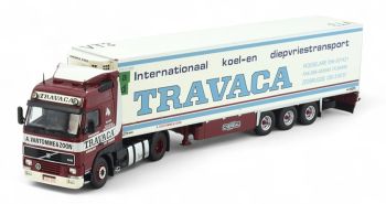 TEK85998 - VOLVO FH01 Globetrotter 4x2 con remolque frigorífico 3 Ejes TRAVACA