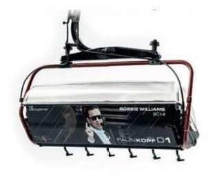 JC86500-3 - PALINKOPF Robbie Williams Telesilla para 6 personas 2014