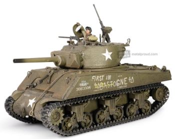 MP912136A - Tanque Medio Americano SHERMAN M4A3E2 75 - Jumbo Cobra King - 1º en Bastogne - 4ª División de George Smith - 3er Ejército - Área de Bastogne - Diciembre de 1944