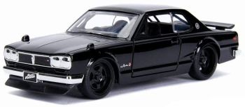 JAD99602 - NISSAN Skyline 2000 GT-R FAST & FURIOUS 1971 Negro