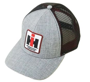 A2941 - Gorra gris INTERNATIONAL con parte trasera de rejilla negra