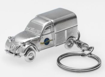 ATL2428480 - Llavero furgoneta CITROEN 2CV de la serie de vehículos utilitarios pequeños para artesanos y comerciantes