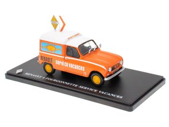 G110T036 - RENAULT 4 furgoneta servicio vacaciones naranja