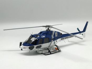 ALERTE0113 - AEROSPATIALE AS 355 Écureuil 2 BMPM Azul y blanco - Limitado a 225 piezas