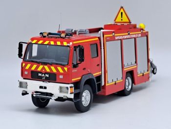 ALERTE0149B - MAN LE 14.220 Bemaex FSR SDIS 28 - Eure-et-Loir con distintivo amarillo - Limitado a 175 ex.