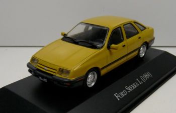 MAGARGAQV28 - FORD Sierra I 1984 Amarillo con folleto