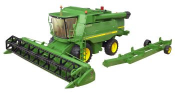 BRU2132 - Cosechadora JOHN DEERE T670i con carro de corte Escala: 1/16