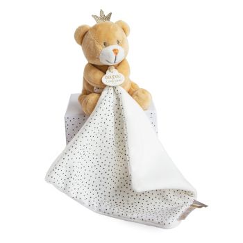 DC3515 - LITTLE KING BEAR - Marioneta con peluche