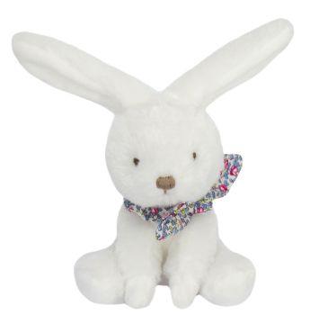 DC3818-01 - Edredón bebé Bunny darling con pañuelo Floral azul