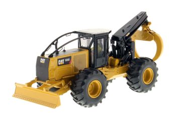 DCM85932 - Arrastrador forestal CATERPILLAR 555D con operador y caja metálica